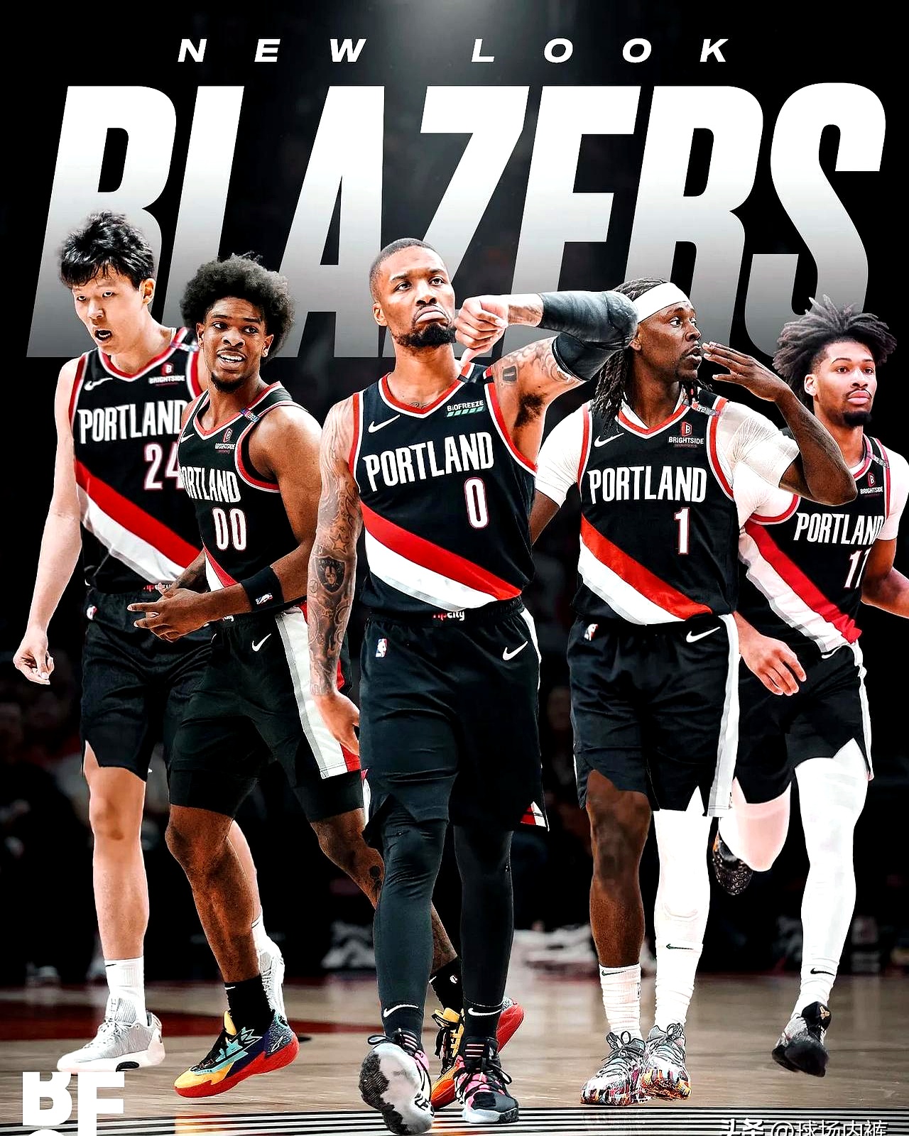 开拓者惨败快船，利拉德独得32分